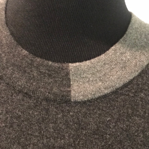 Chanel Cashmere Sweater Set Womens 44 Gray Cardigan 90s Luxury - Picture 13 of 14